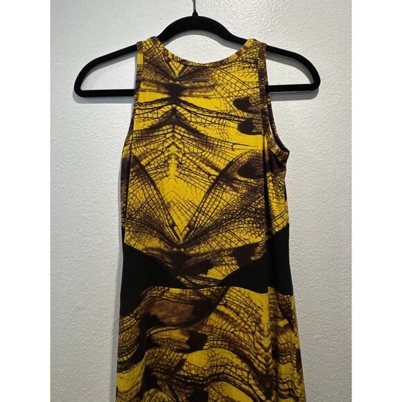 Malwee Brazil Women’s Size Medium Abstract Maxi Dress Sleeveless Tribal Boho - Picture 4 of 11